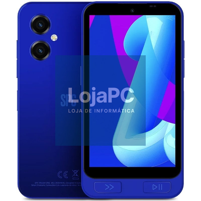 Smartphone SPC Wuum One 4GB/ 64GB/ 5'/ Azul