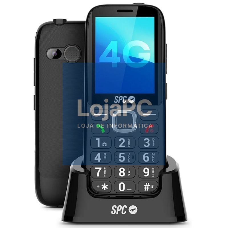 Telefone Telemóvel SPC Fortune 2 Max 4G para Pessoas Maiores/ Preto