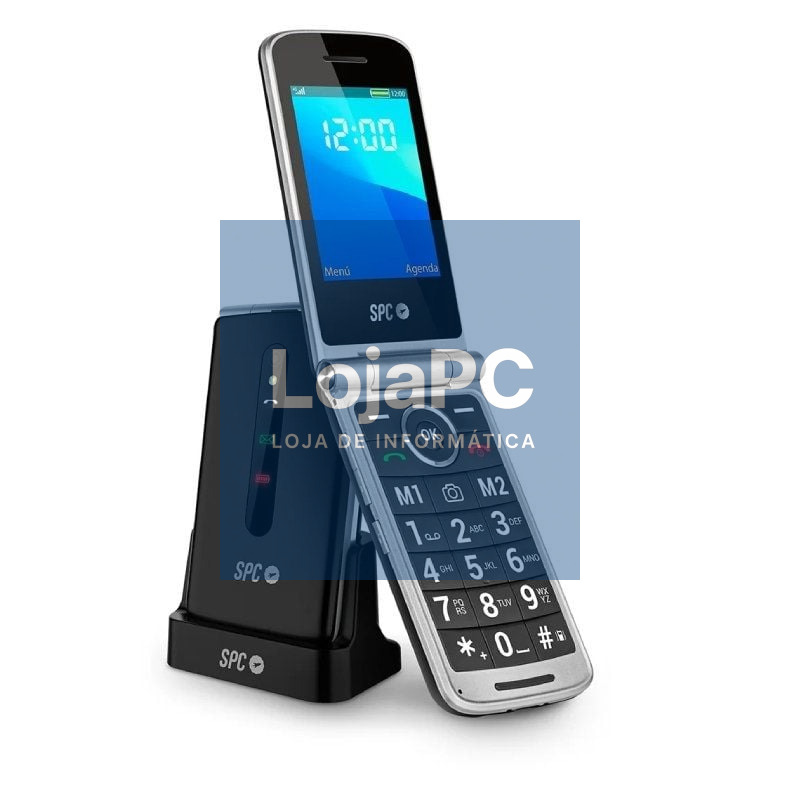 Telefone Telemóvel SPC Prince 4G para Pessoas Maiores/ Preto