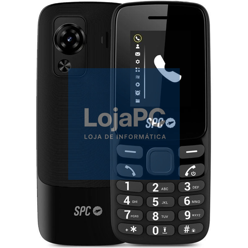 Telefone Telemóvel SPC Talk 2 para Pessoas Maiores/ 4G/ Preto