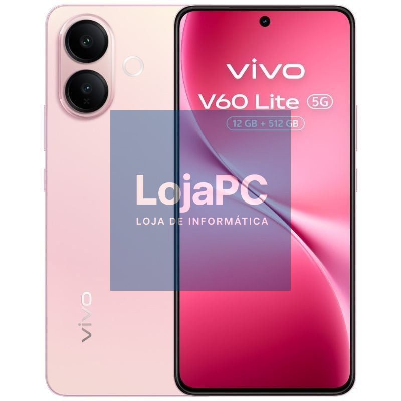 Smartphone Vivo V60 Lite 12GB/ 512GB/ 6.77'/ 5G/ Rosa