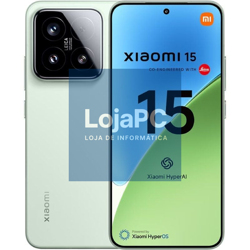 Smartphone Xiaomi 15 NFC 12GB/ 256GB/ 6.36'/ 5G/ Verde