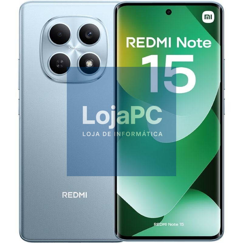 Smartphone Xiaomi Redmi Note 15 8GB/ 128GB/ 6.77'/ Azul Glaciar