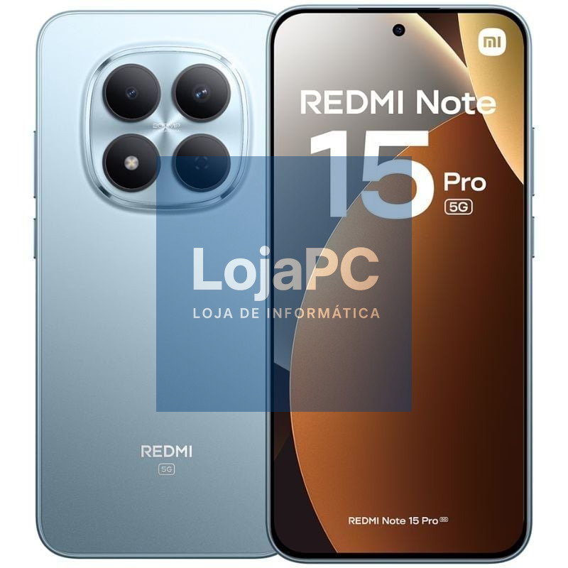 Smartphone Xiaomi Redmi Note 15 Pro 8GB/ 256GB/ 6.83'/ 5G/ Azul Glacial