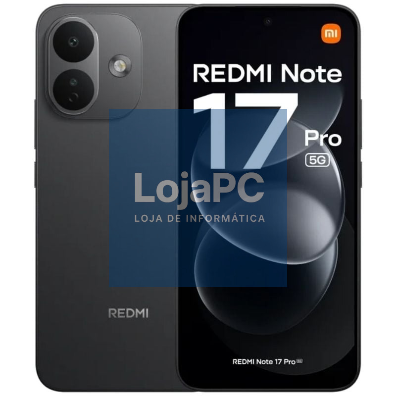Smartphone Xiaomi Redmi Note 17 Pro 8GB/ 512GB/ 6.83'/ 5G/ Preto