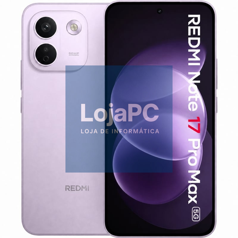 Smartphone Xiaomi Redmi Note 17 Pro Max 8GB/ 256GB/ 6.83'/ 5G/ Púrpura