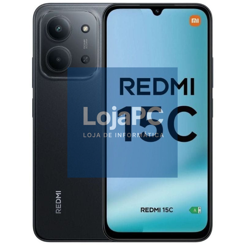 Smartphone Xiaomi Redmi 15C 4GB/ 256GB/ 6.9'/ Preto