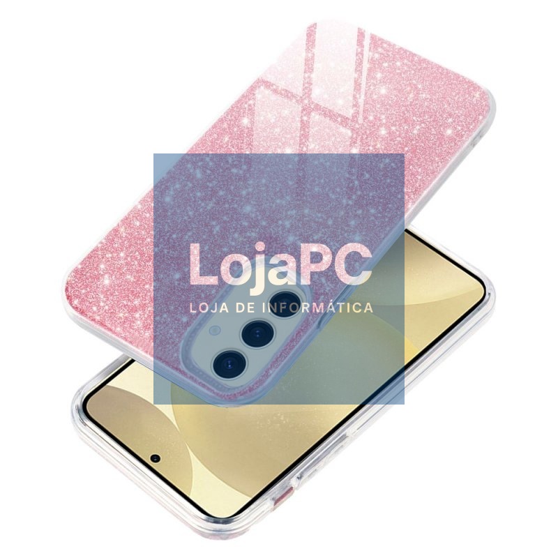 COOL case for Samsung S926 Galaxy S24 Plus / S25 Plus Glitter Pink — imagem 2