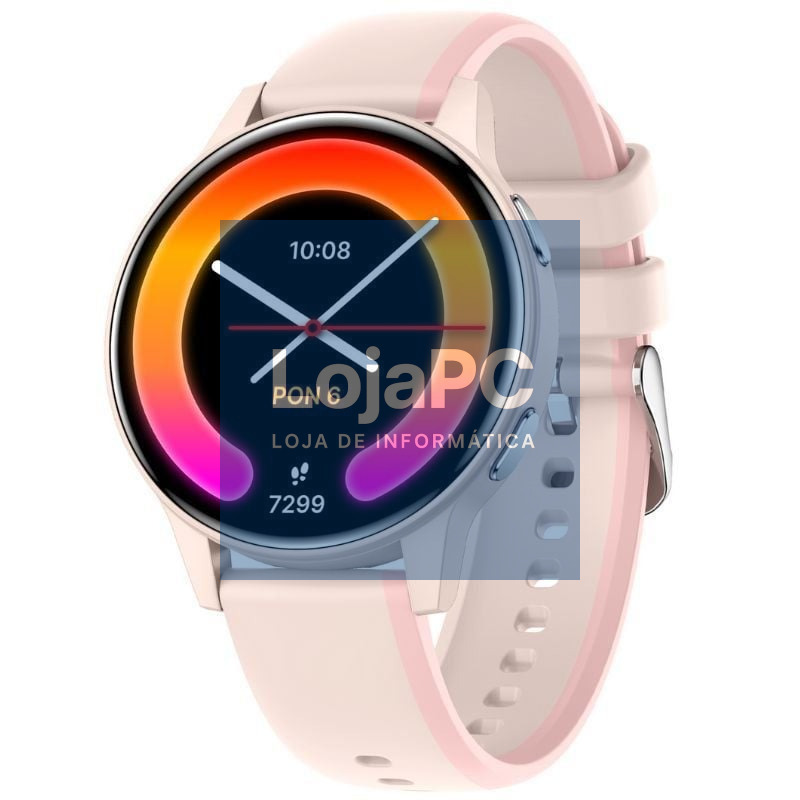 Forever Smartwatch IGo Watch 4 JW-600 Notificações/ Frequência Cardiaca/ Rosa