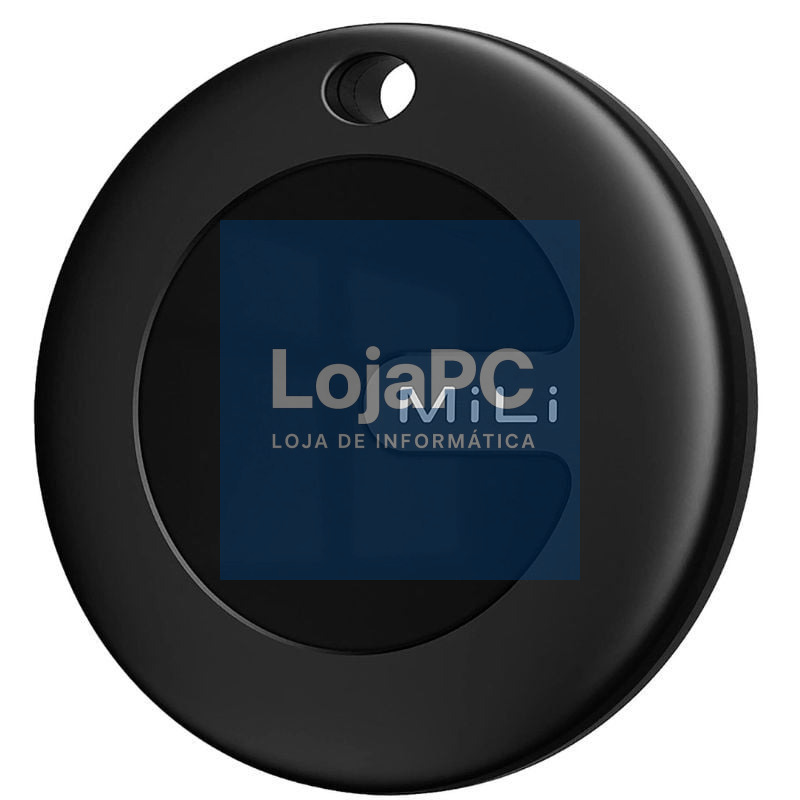 Localizador Leotec EasyTag Dual/ Preto/ inclui Porta-chaves Preto