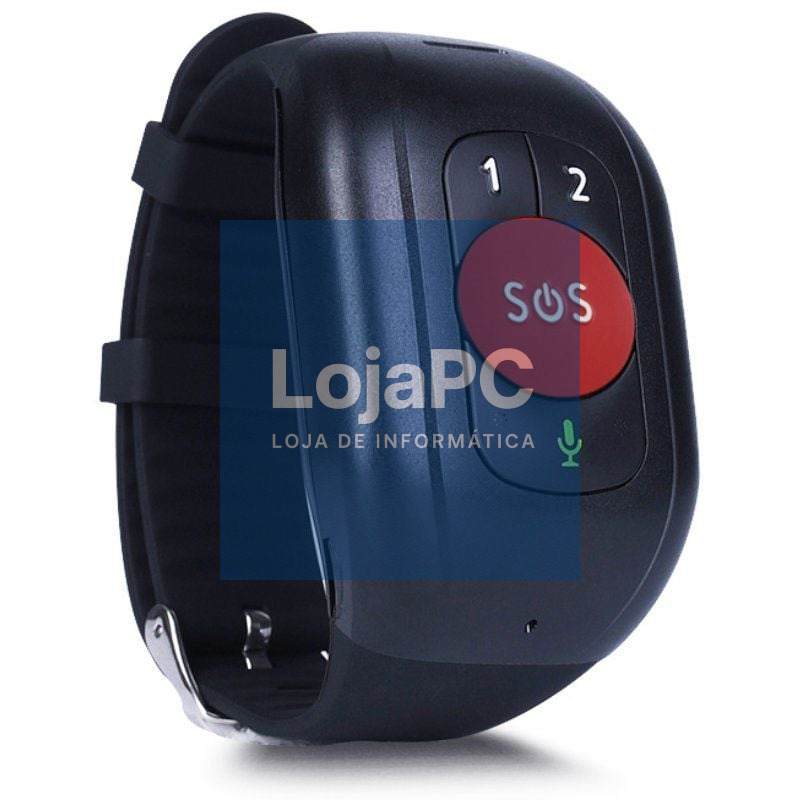 Pulsera Smartband Leotec Senior Smart Band 4G/ Vermelha y Preta