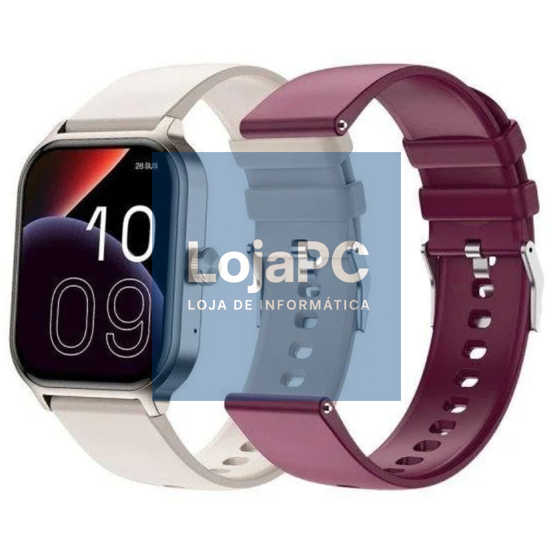 Smartwatch SPC Smartee Duo 3/ Notificações/ Frequência Cardíaca/ Branco