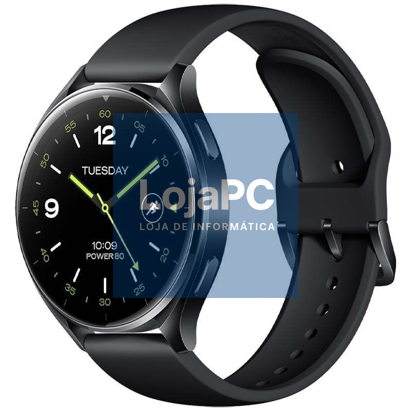 Smartwatch Xiaomi Watch 2/ Notificações/ Frequência Cardíaca/ GPS/ Preto