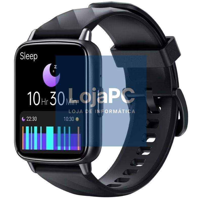 Smartwatch ZTE Watch Live 3/ Notificações/ Frequência Cardíaca/ Preto