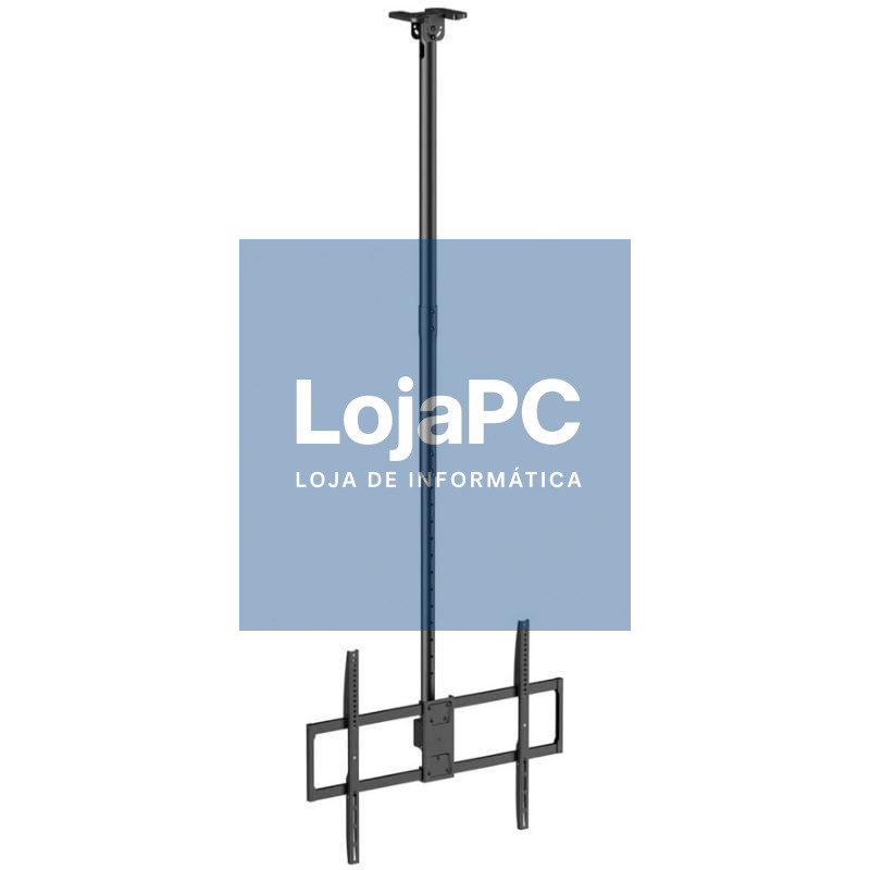 Suporte de tecto Inclinável/ Rotativo/ Nivelável/ Extensible Aisens CT100TSLE-393 para TV de 50-100'/ até 80kg