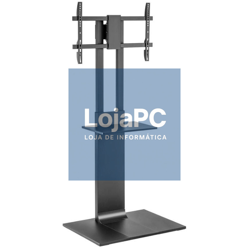 Suporte de chão Inclinável/ Rotativo com Bandeja DVD Aisens FT86TSE-399 para TV de 37-86'/ até 50kg