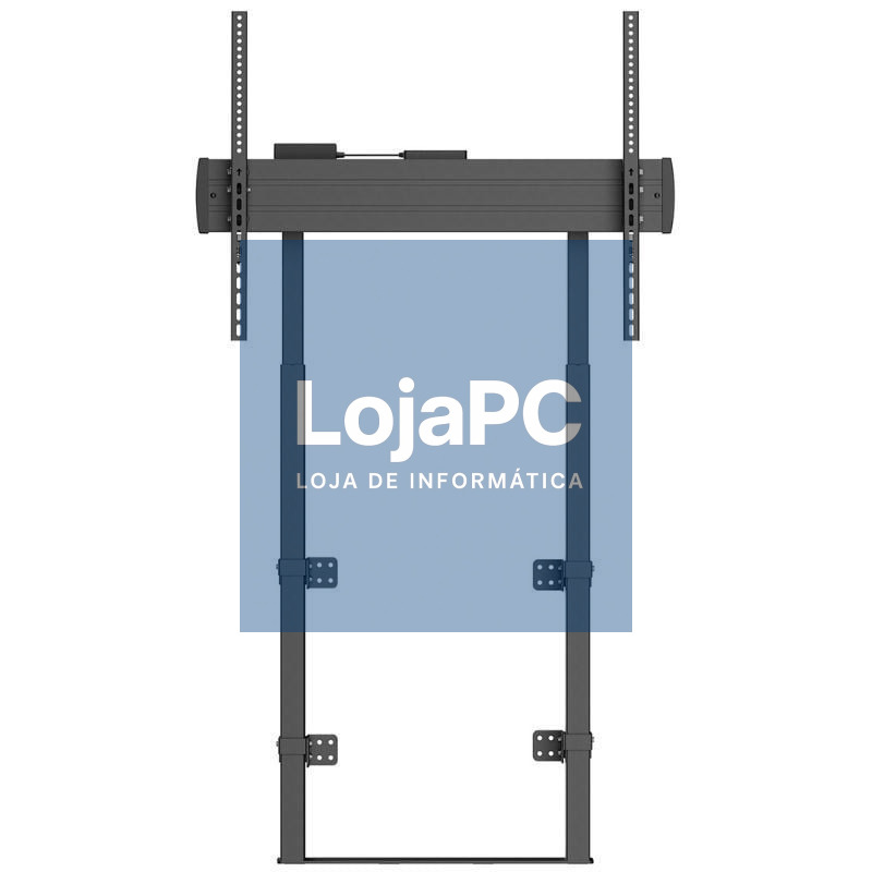 Suporte de chão y Parede Motorizado/ Inclinável/ Rotativo Aisens FWF100E-269 para TV de 55-100'/ até 50kg