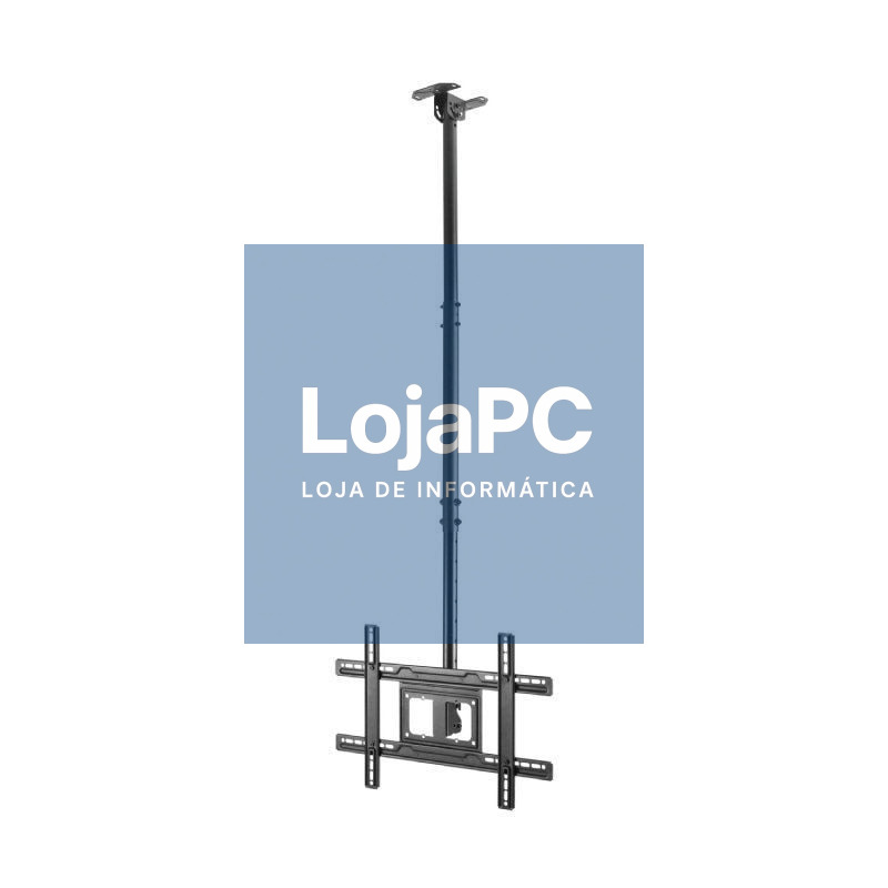 Suporte de tecto Rotativo/ Inclinável/ Extensible Aisens CT80TSE-075 para TV de 37-80'/ até 50kg