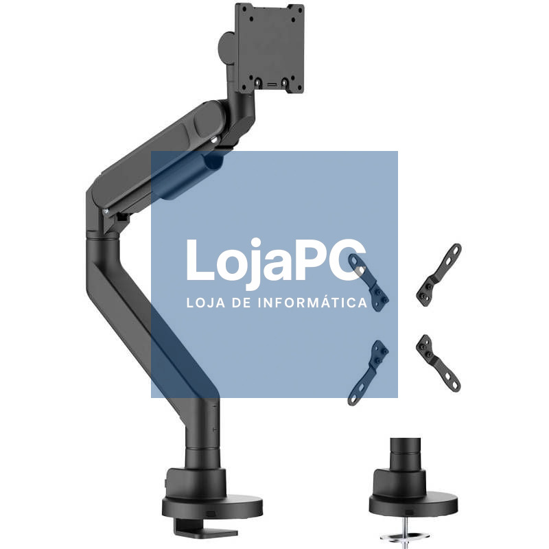 Suporte de mesa Rotativo/ Inclinável Aisens DT57TSR-307 para TV de 24-57'/ até 27kg