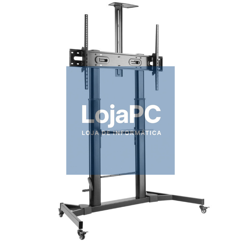 Suporte de chão Inclinável com Rodas y Manivela Aisens FT100TE-171 para TV 60-100'/ até 100kg