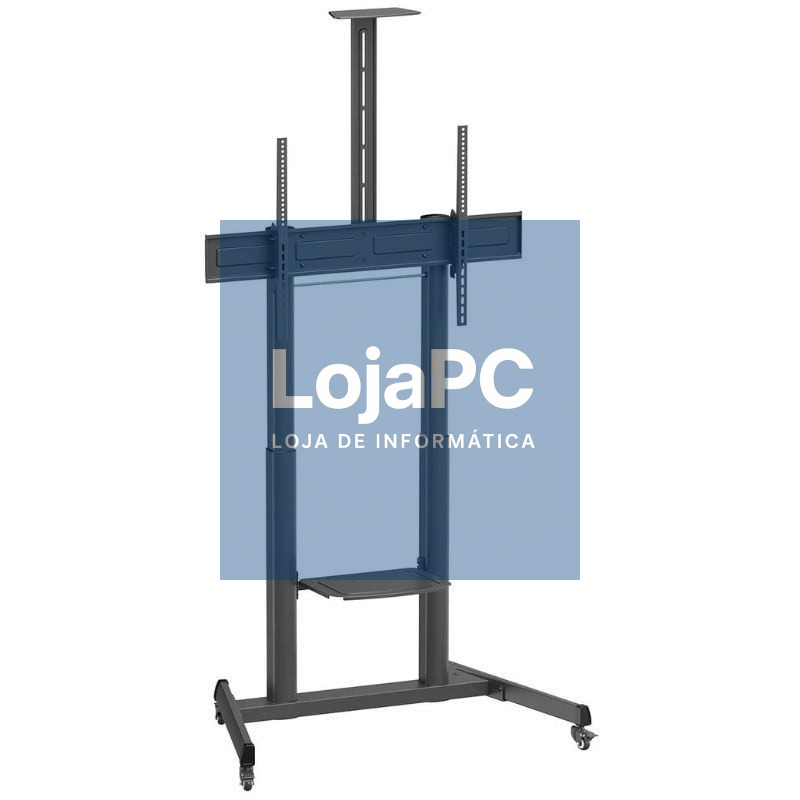 Suporte de chão Inclinável com Rodas y Manivela Aisens FT100TE-403 para TV 60-100'/ até 100kg