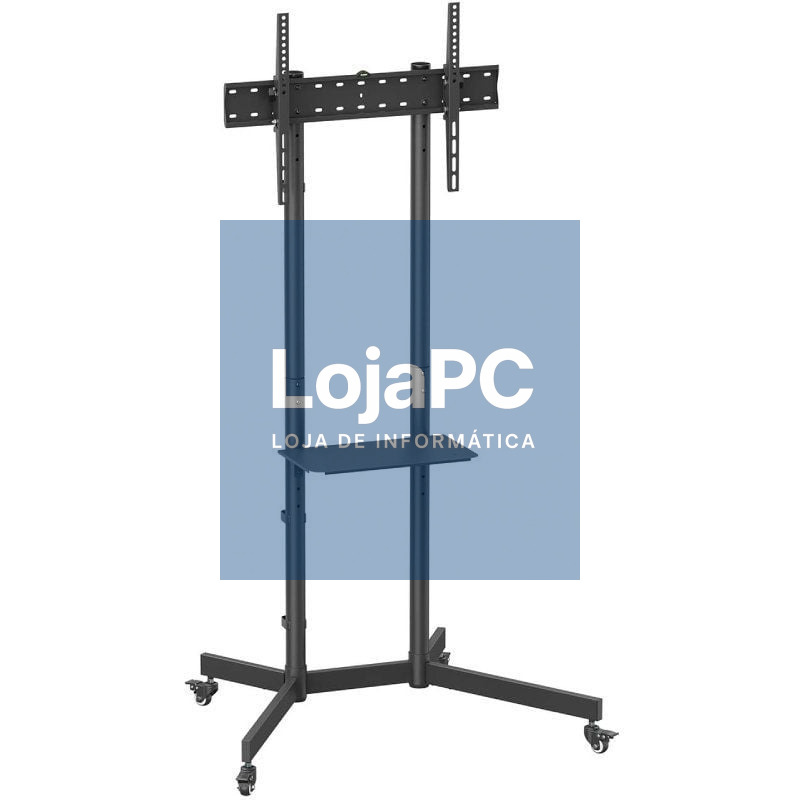 Suporte de chão Inclinável com Rodas Aisens FT70TE-333 para TV 37'-70'/ até 45kg