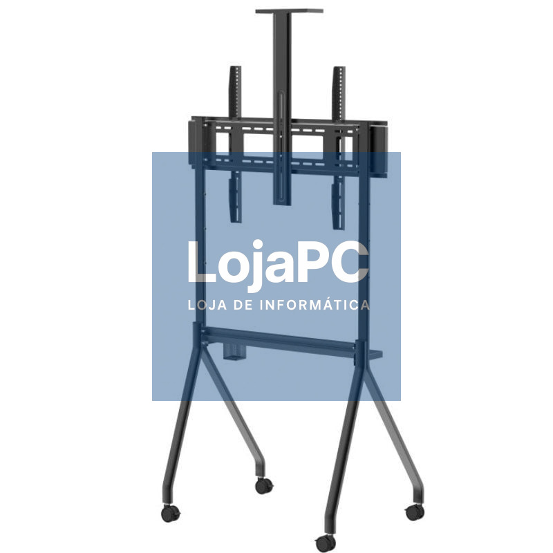 Suporte de chão com Rodas Approx appISSTD para TV de 49-90'/ até 100kg