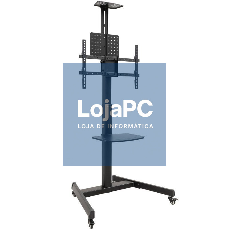 Suporte de chão Inclinável com Rodas TooQ FS1184M-B para TV de 35-70'/ até 70kg