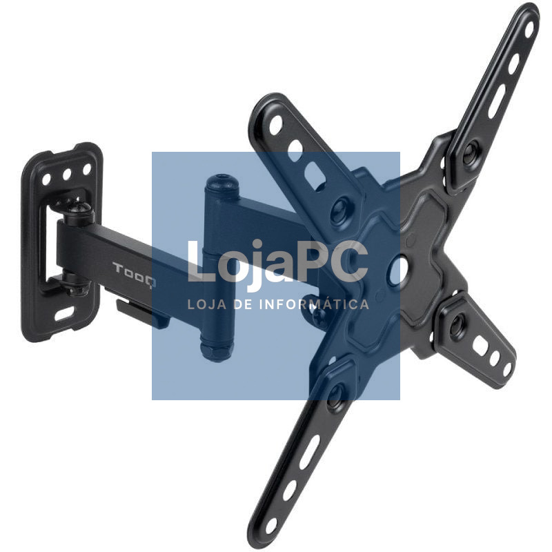 Suporte de parede Extensible/ Rotativo/ Inclinável TooQ LP1344TN-B para TV de 13-43'/ até 20kg
