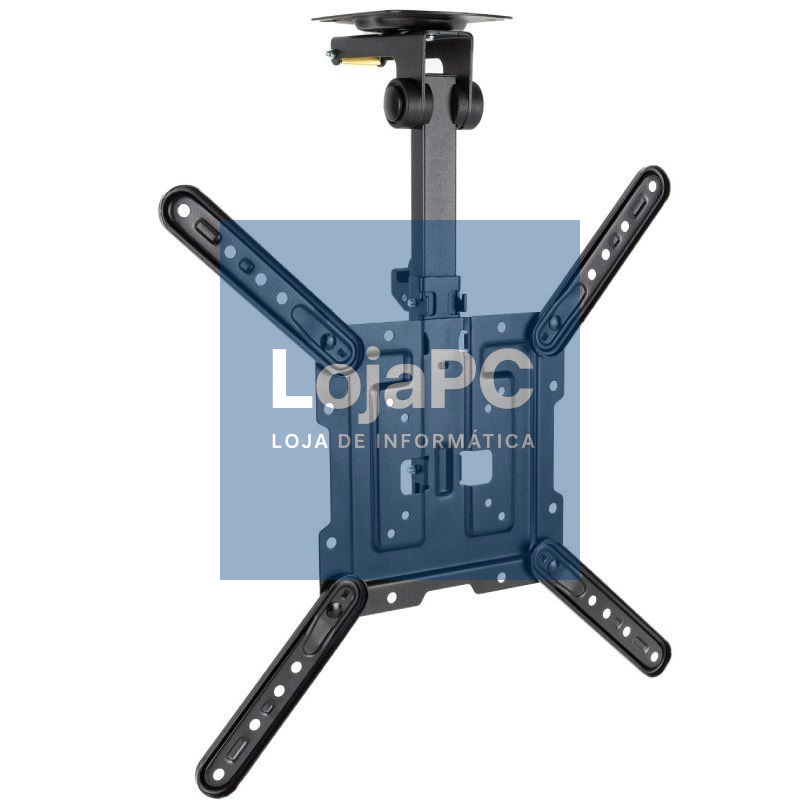 Suporte de tecto Rotativo/ Inclinável TooQ LPCE1123TSLI-B para TV de 23-55'/ até 20kg