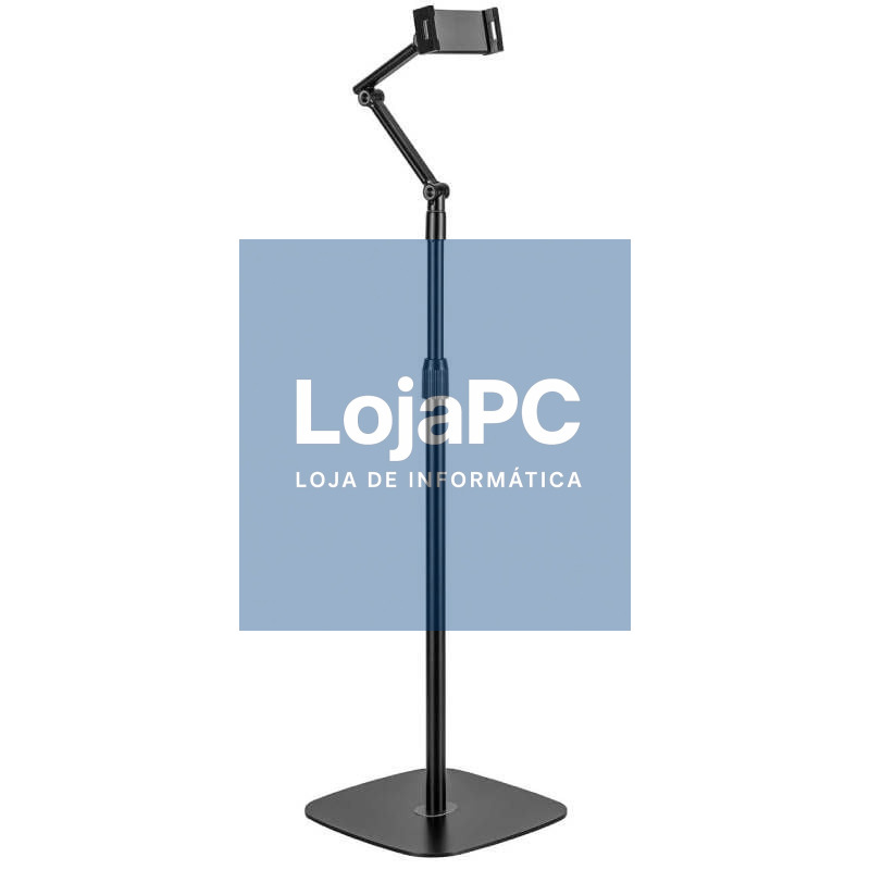 Suporte de chão Rotativo/ Inclinável/ Nivelável/ Rotable Aisens MSF3P-301 para Tablet 4.7-12.9'