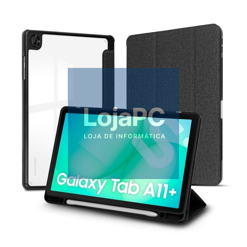 Capa Subblim Clear Shock Case para Samsung A11+/ Preta
