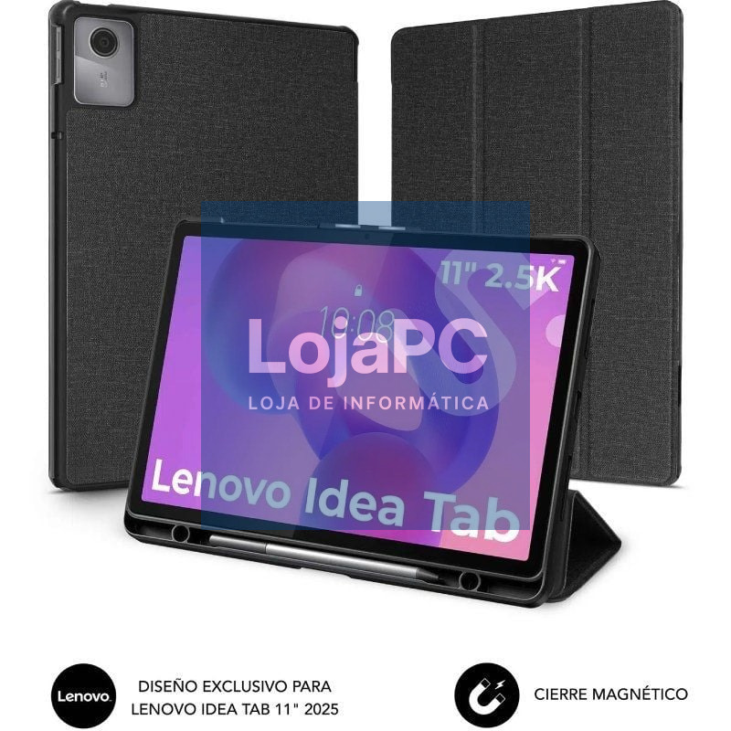 Capa Subblim Shock Case Lenovo Idea Tab 11' 2025/ Preta