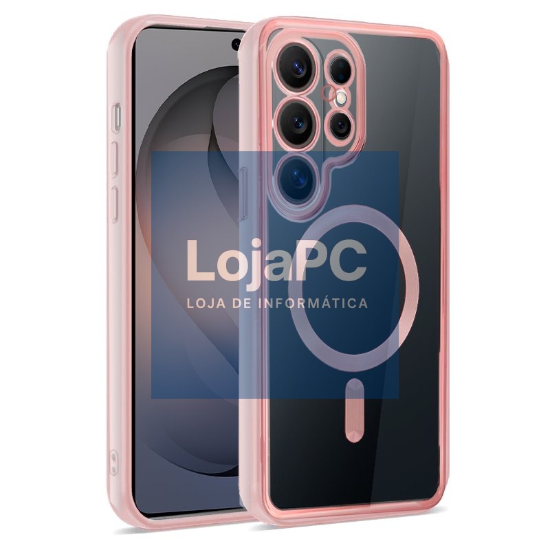 COOL Case for Samsung S948 Galaxy S26 Ultra Magnetic Pink Edge