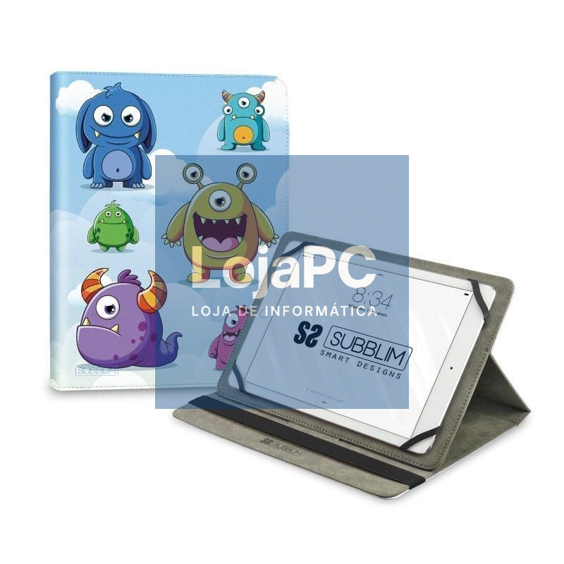 Capa Subblim Trendy Case Monsters para Tablets de 11'