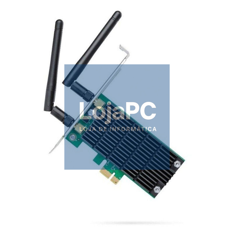 Placa de rede sem fios-PCI Express TP-Link Archer T4E/ 1200Mbps/ 2.4/5GHz