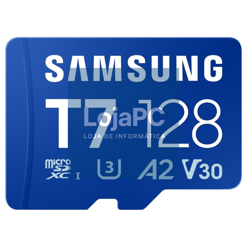 Cartão de memória Samsung P7 128GB microSD XC/ Classe 10/ 170MBs