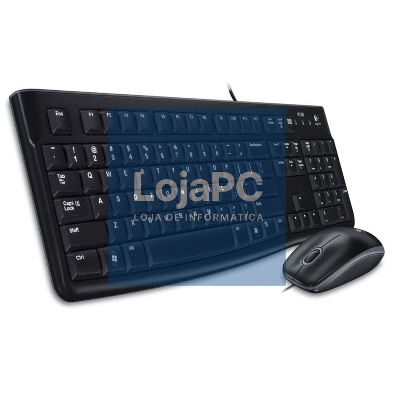 Teclado e rato Logitech Desktop MK120