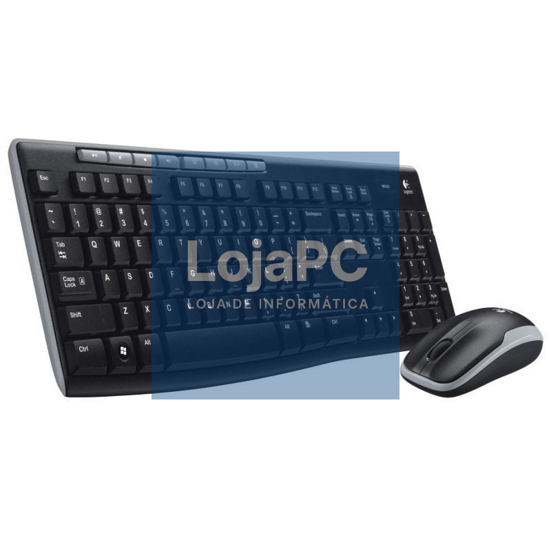 Teclado e rato Sem Fios Logitech Wireless Combo MK270