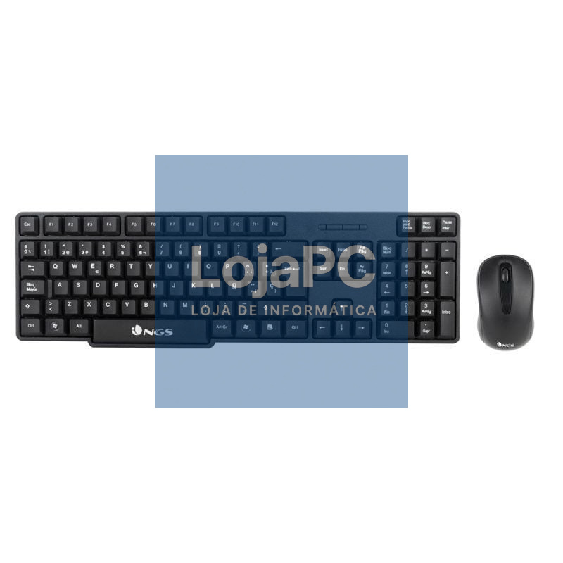 Teclado e rato Sem Fios NGS Euphoria KIT