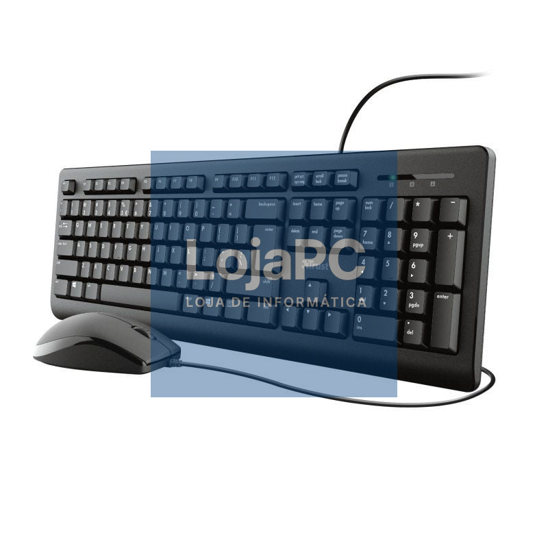 Teclado e rato Trust TKM-250