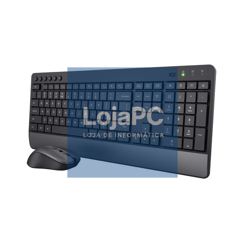 Teclado e rato Sem Fios Trust Trezo