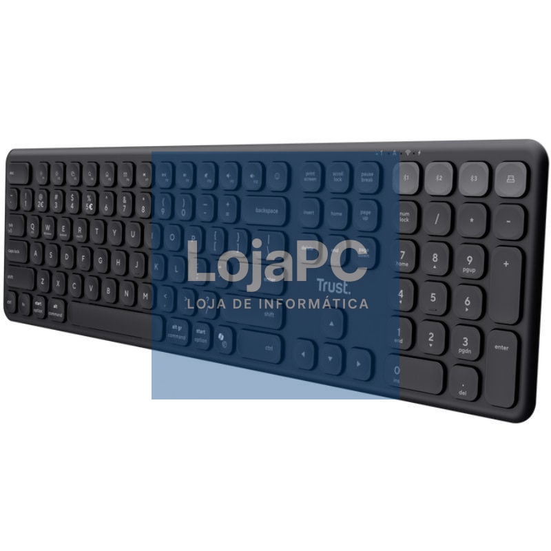 Teclado Compacto sem fios Trust Vaiya