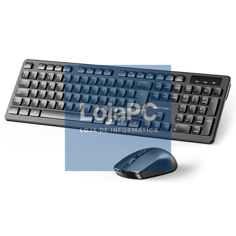 Teclado e rato Sem Fios Vention Combo KTDB0-ES