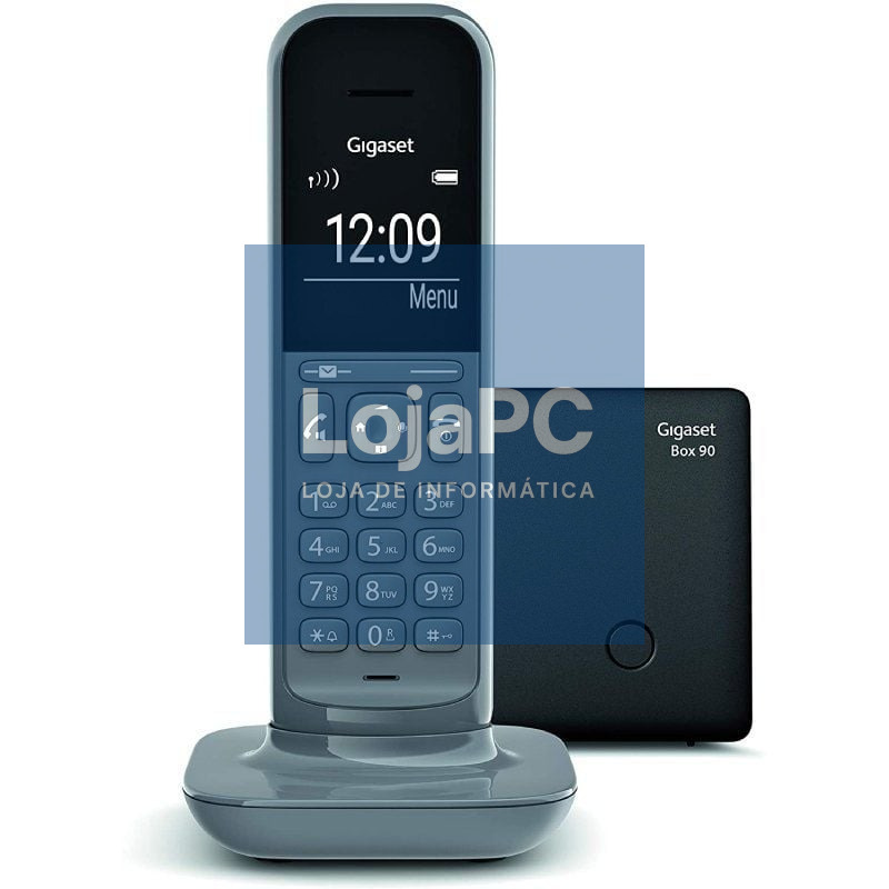 Telefone sem fios Gigaset CL390/ Cinzento