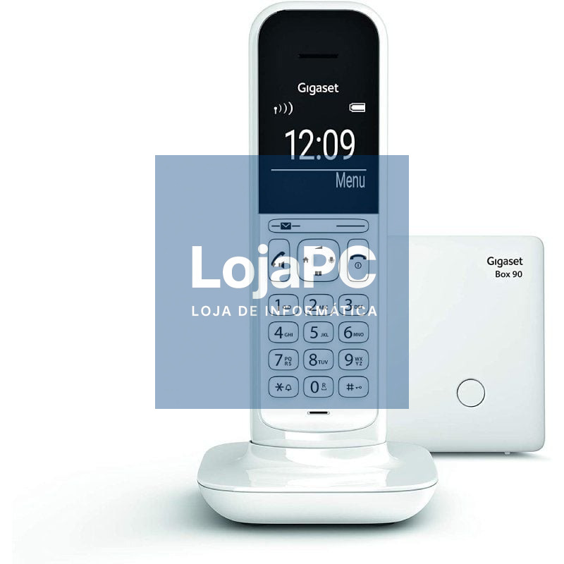 Telefone sem fios Gigaset CL390/ Branco
