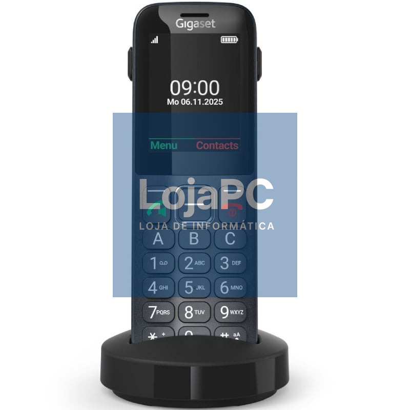 Telefone sem fios Gigaset Comfort 600 SIM/ Preto