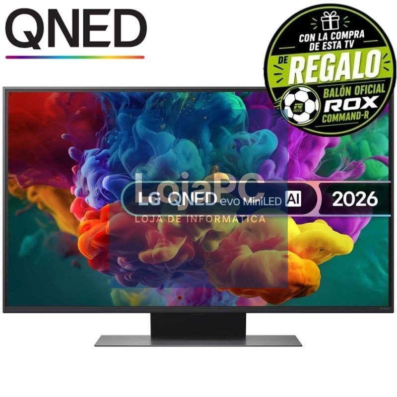 Televisor LG QNED evo AI QNED87 Mini LED 43QNED87B6A 43'/ Ultra HD 4K/ Smart TV/ WiFi
