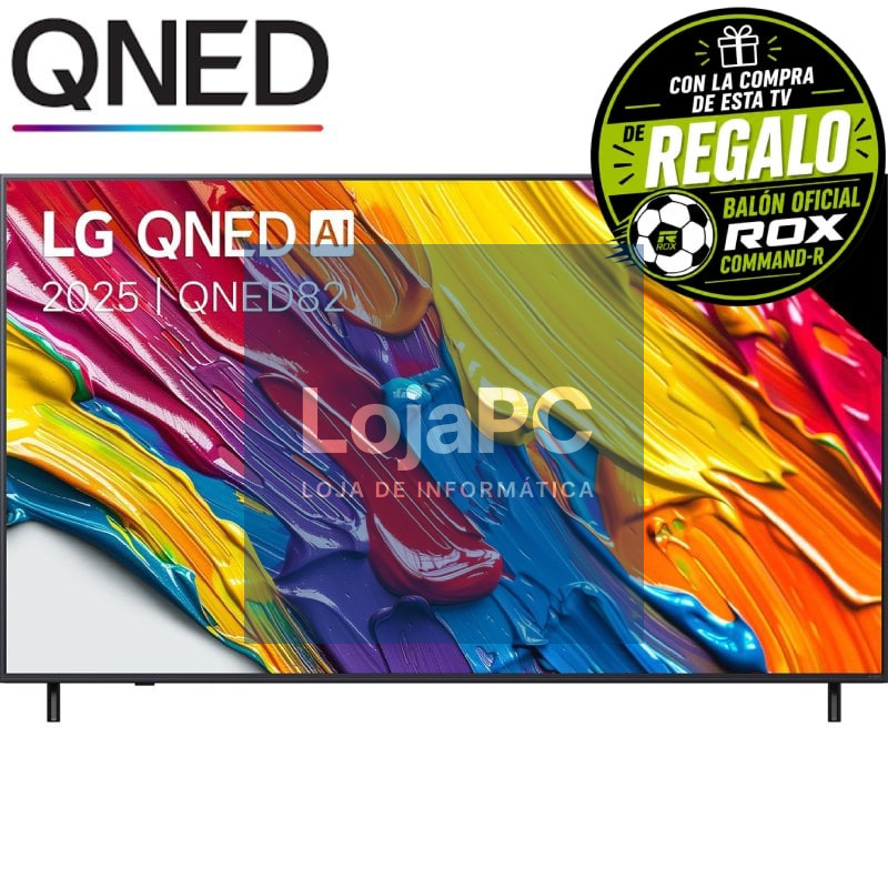 Televisor LG QNED 55QNED82A6B 55'/ Ultra HD 4K/ Smart TV/ WiFi