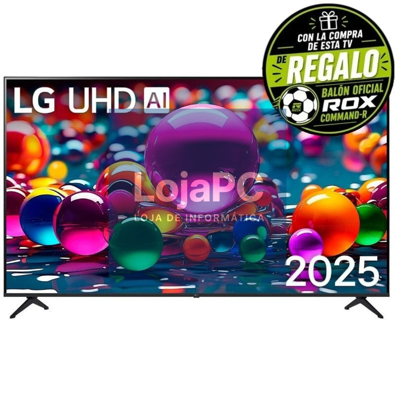 Televisor LG UHD Ultimate AI UA74 75UA74006LB 75'/ Ultra HD 4K/ Smart TV/ WiFi